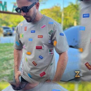 CAMISETA ESTAMPADA KNZO