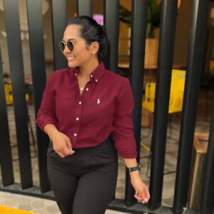 CAMISAS OXFORD PREMIUM - VINO
